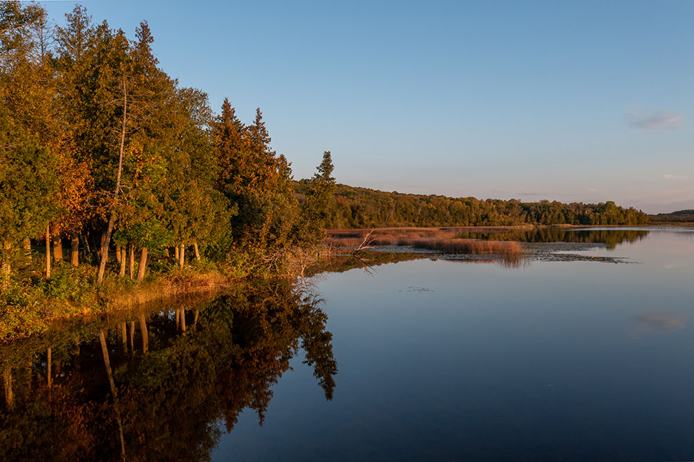 Largest Lakes in Door County