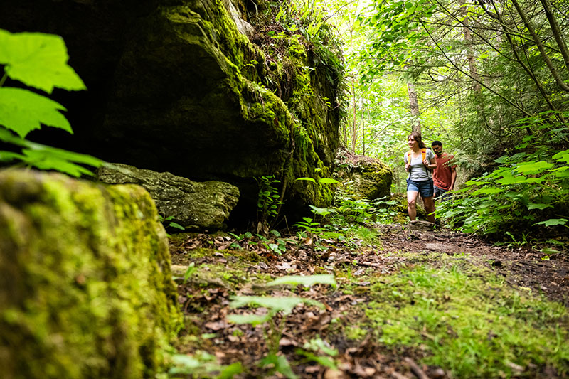 Newport State Park hiking